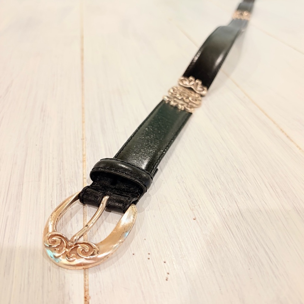 Sold Vintage Fossil Leather Belt Small